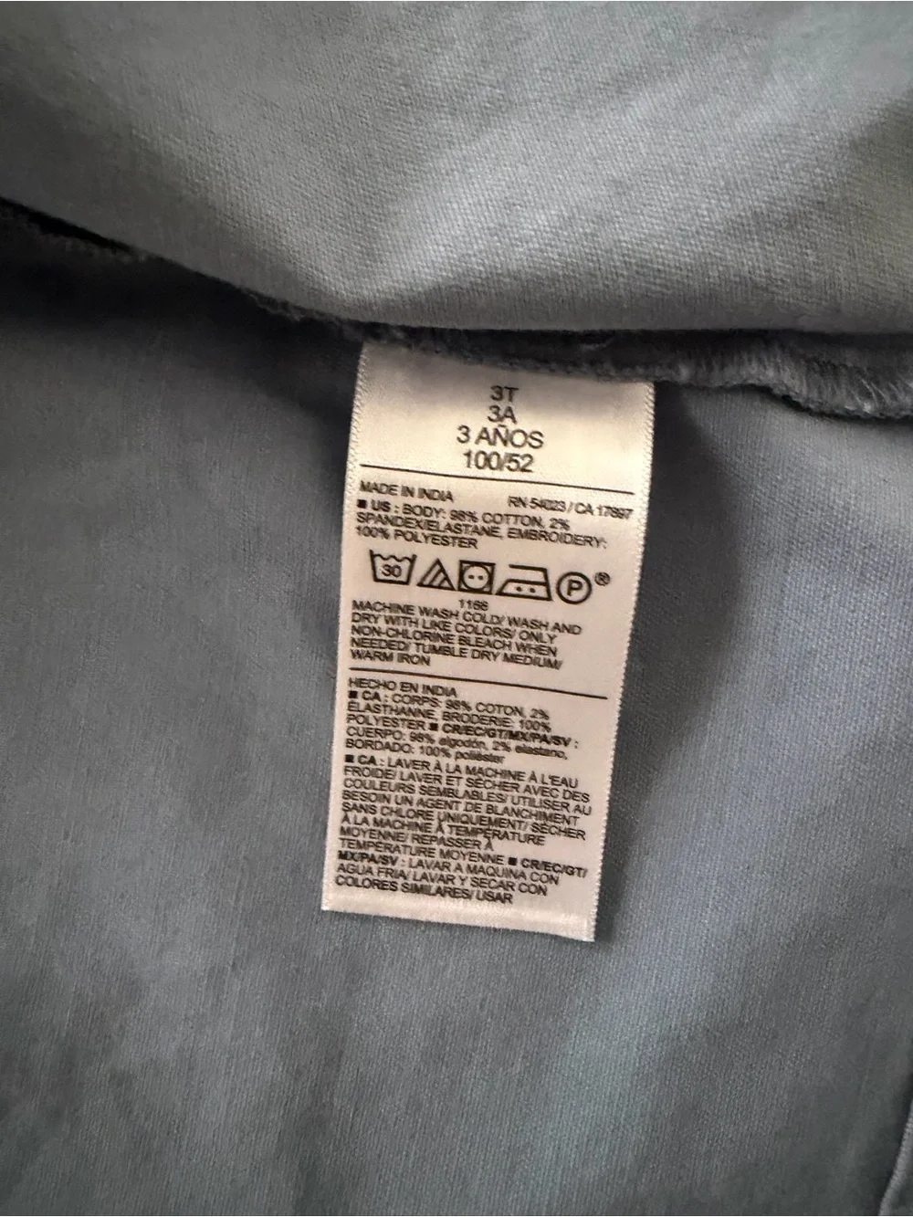 Children's Light Blue Hawaiian Pocket Button-Up Shirt - old navy